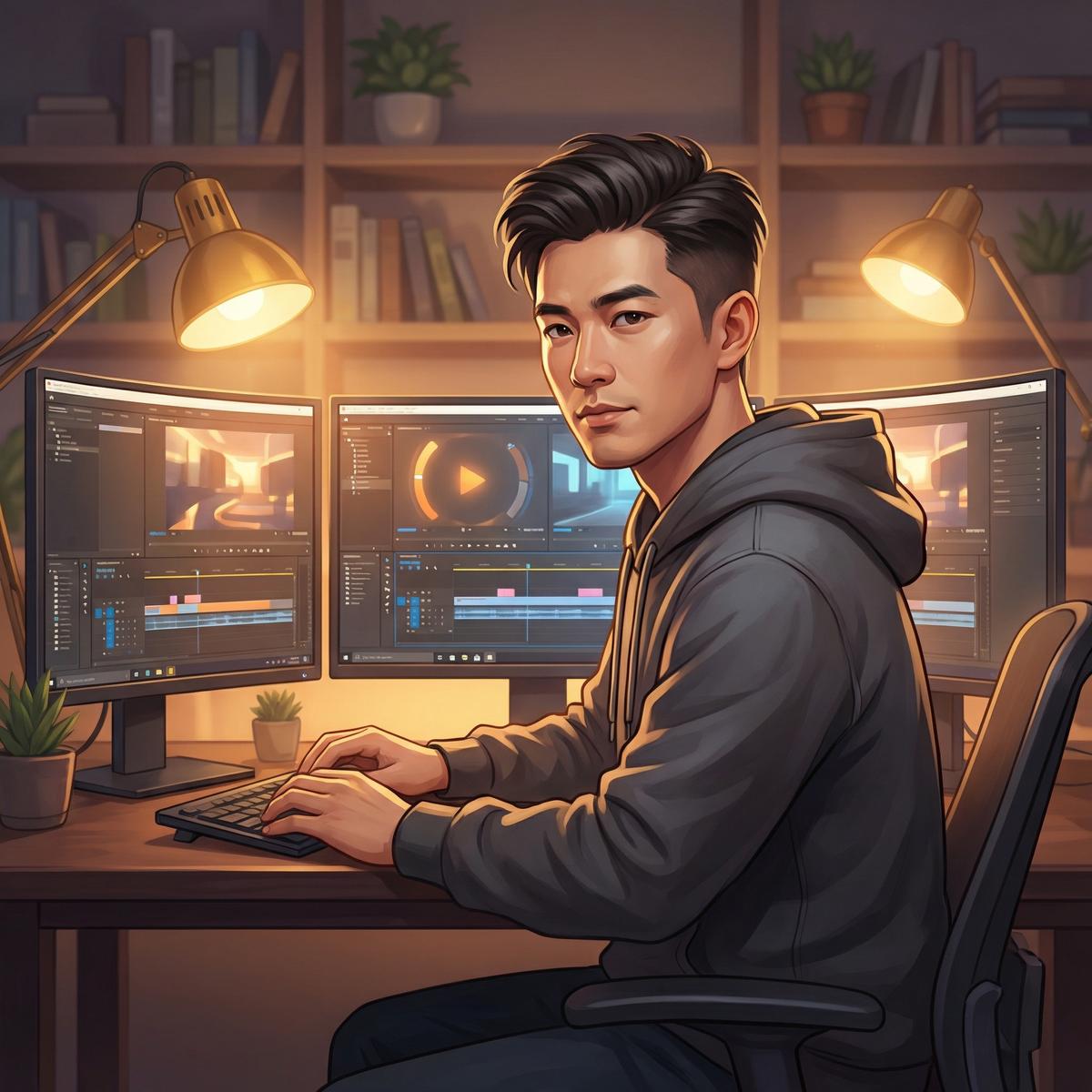 高清无码视频剪辑总监赵明轩